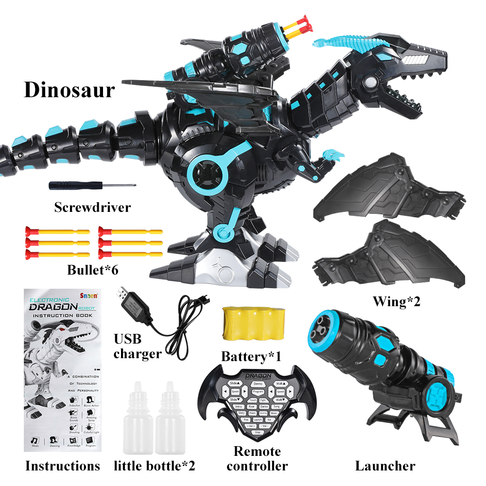 Super large remote control dinosaur toy boy charging intelligent Tyrannosaurus Rex simulated animal robot